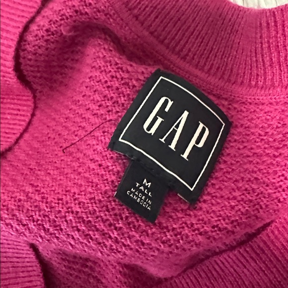 🎻 Bundle of 3 GAP Sweaters/Shirt Size Medium Tall - Picture 4 of 5